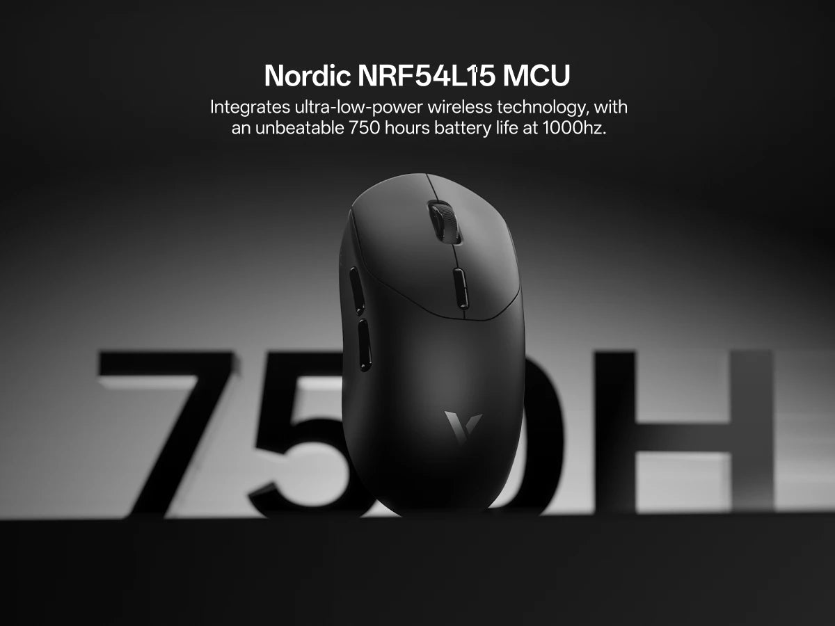 Rapoo Wireless Gaming Mouse – 8KHz Polling, 26000 DPI, 8 Buttons, Rechargeable, for Small/Medium Hands