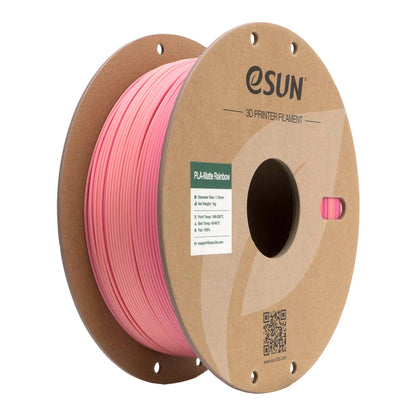 eSUN Rainbow Matte PLA Filament 1.75mm 1KG – For Bambu Lab & FDM Printers