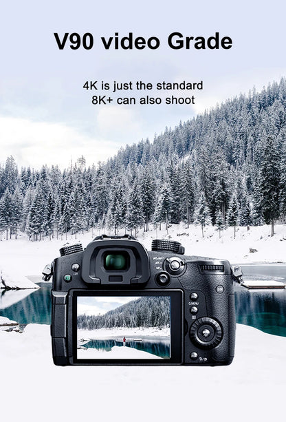 Lexar SD Card UHS-II | V60 / V90 | 4K 8K | 32GB–512GB | SDHC SDXC for Camera