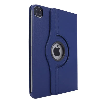 360° Rotating Stand Leather iPad Case – Pro 11"/12.9"/13", Air, Mini, 7th–10th Gen