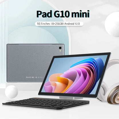 5G WiFi Calling Tablet 10.1" – Dual SIM, 8GB+256GB, Octa Core, 6000mAh, Android 12