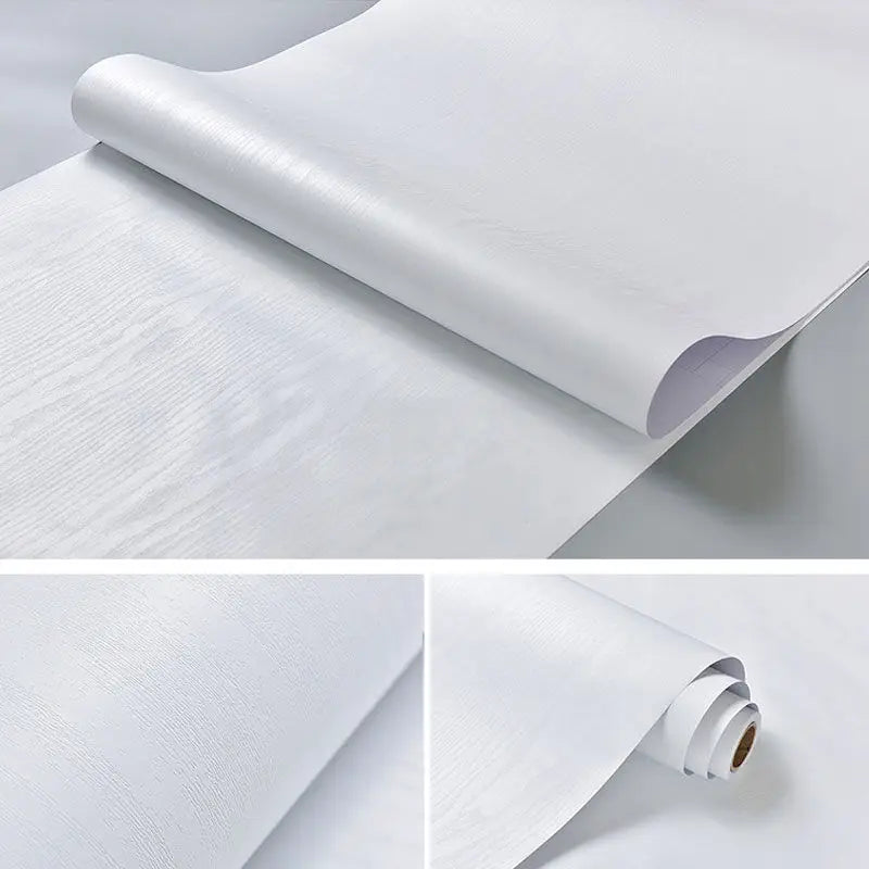 Self-Adhesive Waterproof Wood Effect Wallpaper Roll – PVC Vinyl