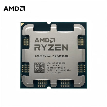 AMD Ryzen 7 7800X3D Gaming Processor – 8-Core, 5GHz, AM5, 3D V-Cache, DDR5