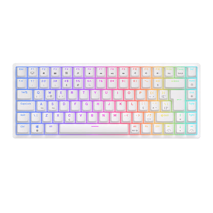 RK Royal Kludge RK84 Wireless Mechanical Keyboard – 84 Key, Hot-Swap, BT5.0/2.4G/USB-C, RGB