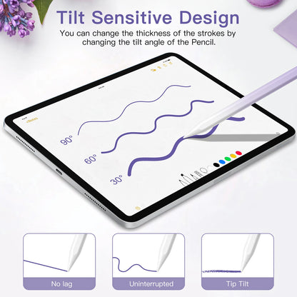 GOOJODOQ GD13 Stylus Pen for iPad – Wireless Charging, Air 4/5, Pro 11/12.9, Mini 6