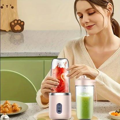 UPWORK 400ml Portable Rechargeable Juicer Cup – Personal Blender for Travel & Home