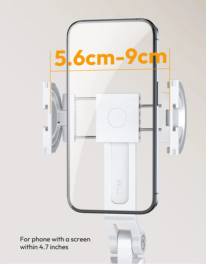 Ulanzi TT88 1.44M Overhead Selfie Stick Tripod – Magnetic Clamp, Wireless Remote, for Vlog & Live