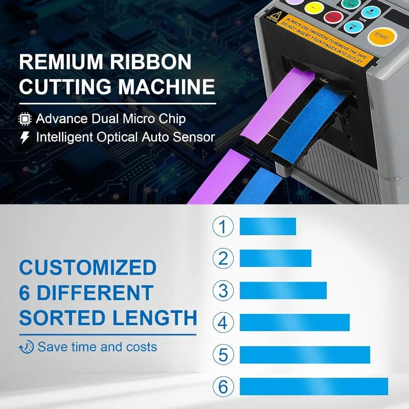Ribbon Cutting Machine – 999mm Max Cut Length for Shipping, Schools & Offices