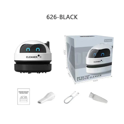 USB electric desktop vacuum cleaner by R.E.D. Shopping, compact keyboard and car dust cleaner with rechargeable battery.