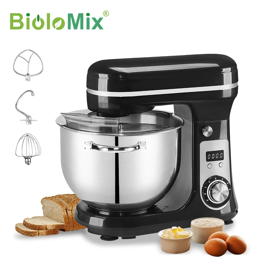 BioloMix Stand Mixer SM-1500 | 1500W | 7L Bowl | 8-Speed | EU 220V