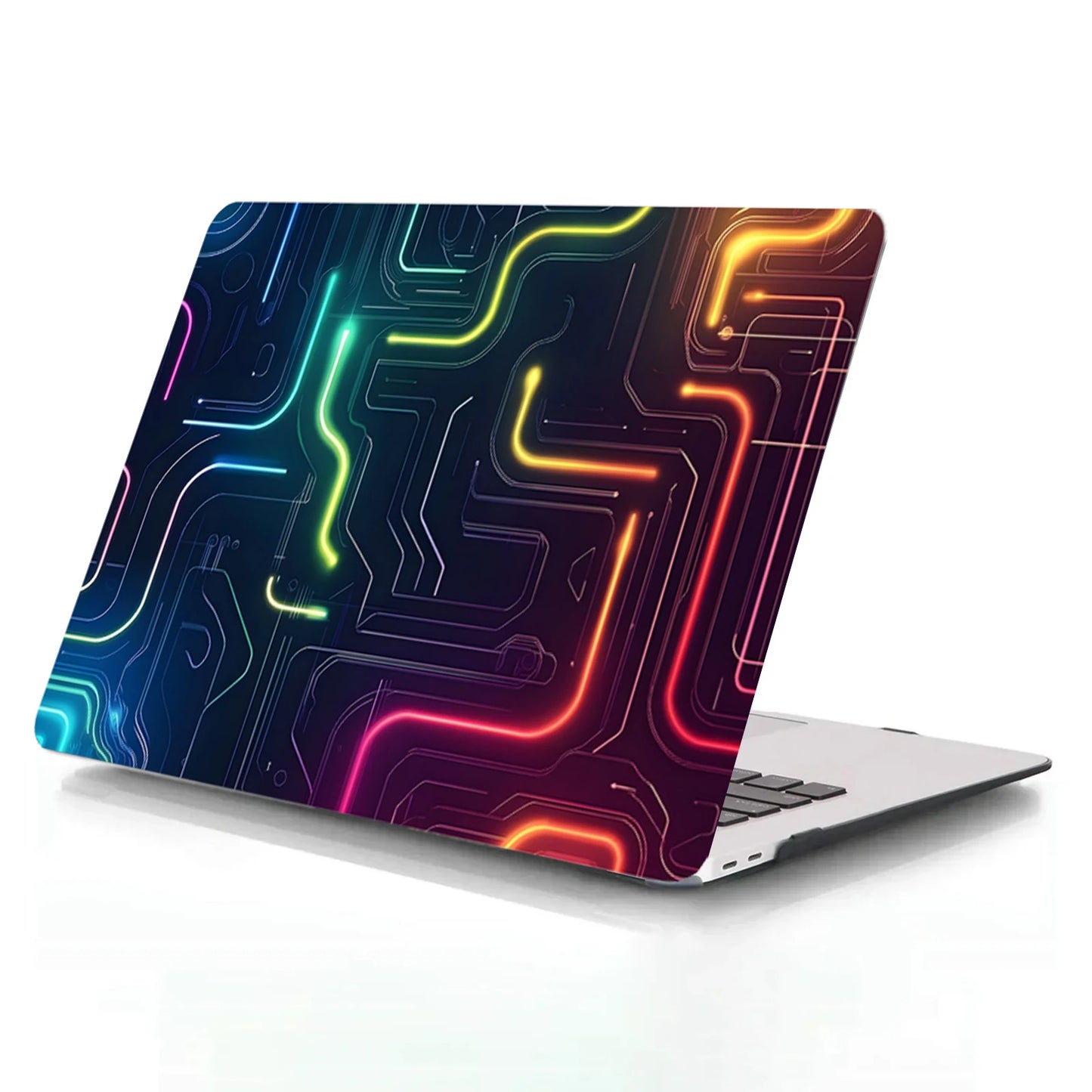 MacBook Air/Pro Mechanical Style Plastic Case — Air 13"/15" M2, Pro 13" A1932/A2338/A2337