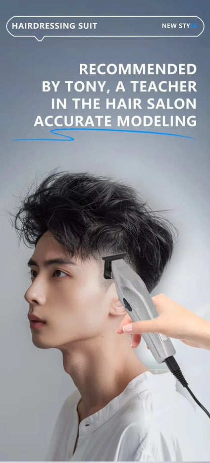 Kemei KM-3023 Professional Hair Clipper – 0mm Rechargeable Trimmer