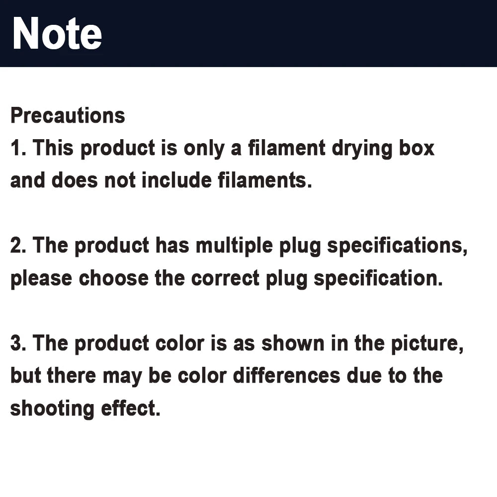 Creality Space Pi Filament Dryer Box – 45°C-70°C, 360° Hot-Air, For K1 / Ender 3 V3 SE