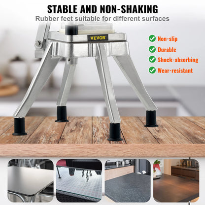 SucceBuy Commercial Food Dicer & French Fry Cutter – Heavy Duty Stainless Steel