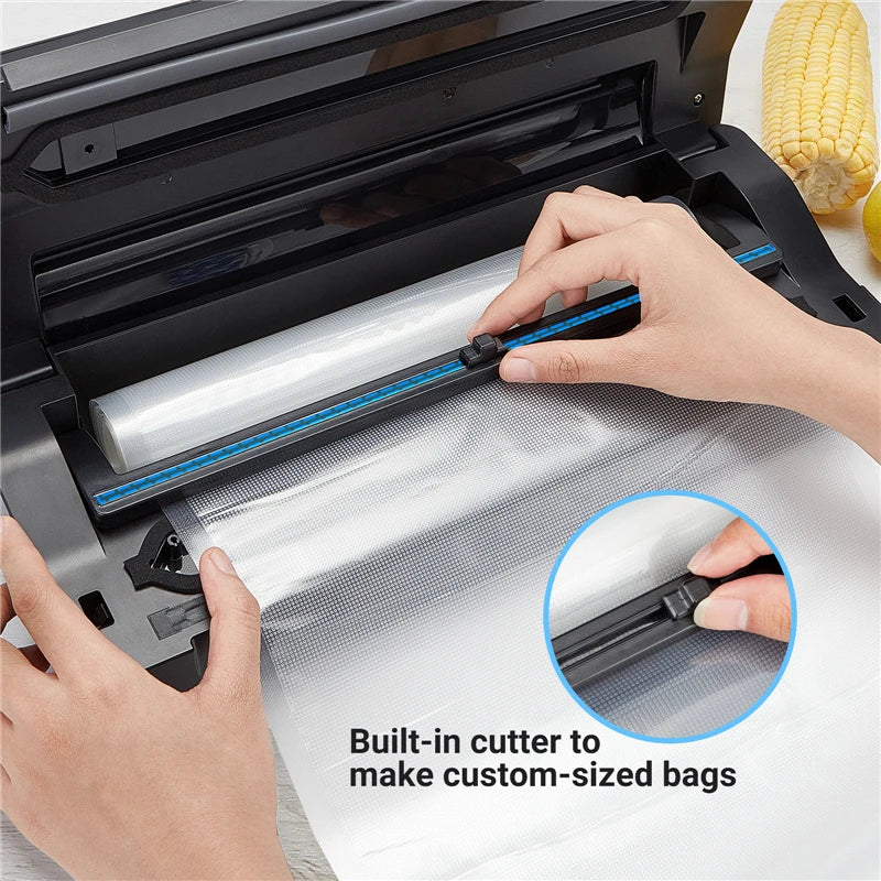 INKBIRD INK-VS02 Vacuum Sealer | Dry/Moist/Pulse/Canister Modes | Food Packaging Machine | EU Plug