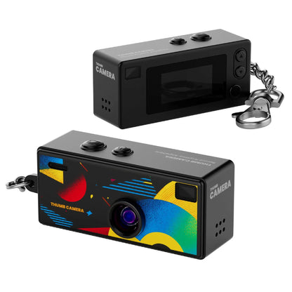 Portable Mini Thumb Camera 1080P FHD – 130° Wide-Angle, Autofocus, Fill Light, TFT LCD Screen