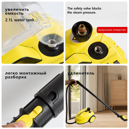 DIVEDEER Handheld Steam Cleaner 220V EU – High Temperature Sterilization