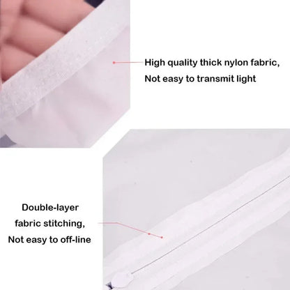 AirLock Window Seal for Portable Air Conditioner – 3m/4m Flexible Cloth Sealing Plate with Zip