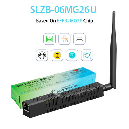 SMLIGHT SLZB-06 Zigbee 3.0 Gateway – Ethernet, USB & WiFi with PoE