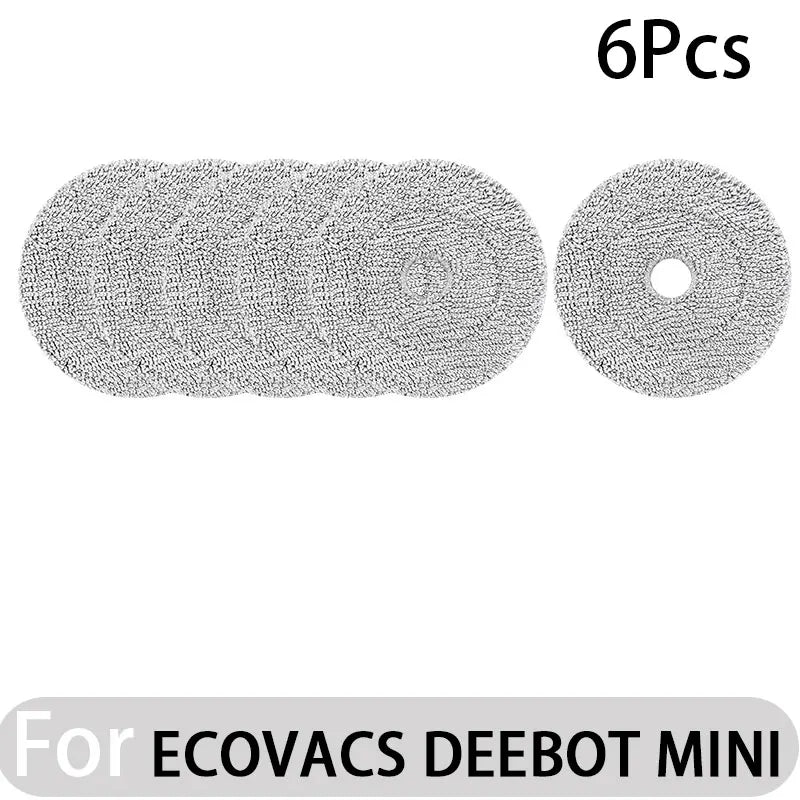 Ecovacs Deebot Mini Robot Vacuum Accessories – Main Brush, Filter, Mop, Dust Bag & More