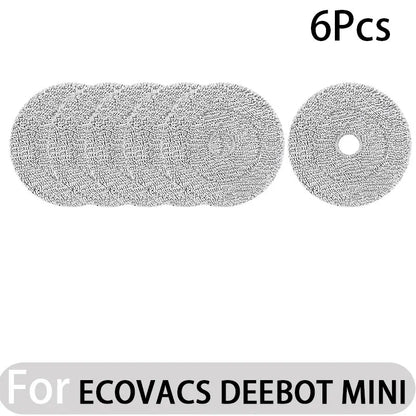 Ecovacs Deebot Mini Robot Vacuum Accessories – Main Brush, Filter, Mop, Dust Bag & More