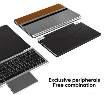 Topton Dual Screen Laptop 10.95" — Intel i3-1215U / N100, IPS Touch, WiFi 6, Windows 11
