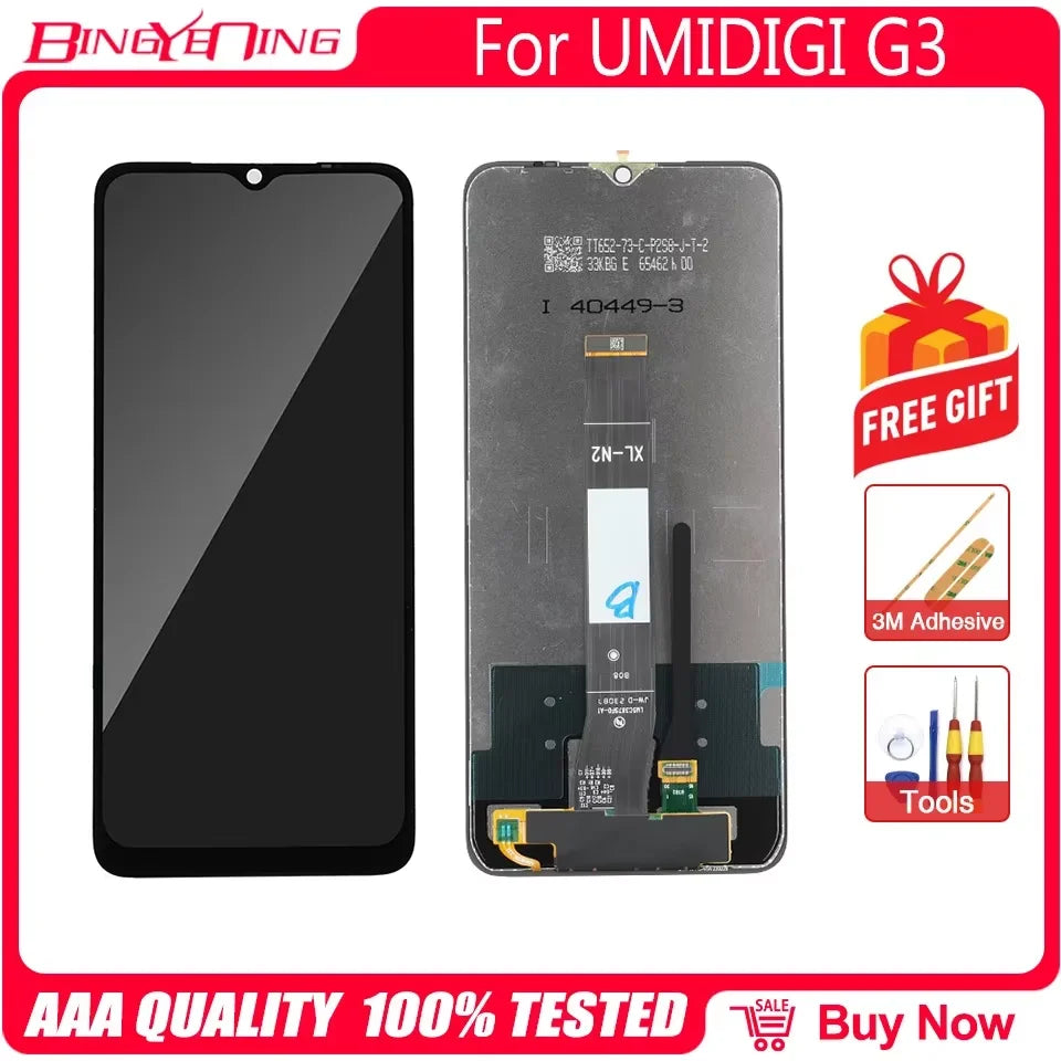 UMIDIGI LCD Screen Assembly Replacement – A5 Pro, A15, F3 5G, C1, G1, G3, G5A