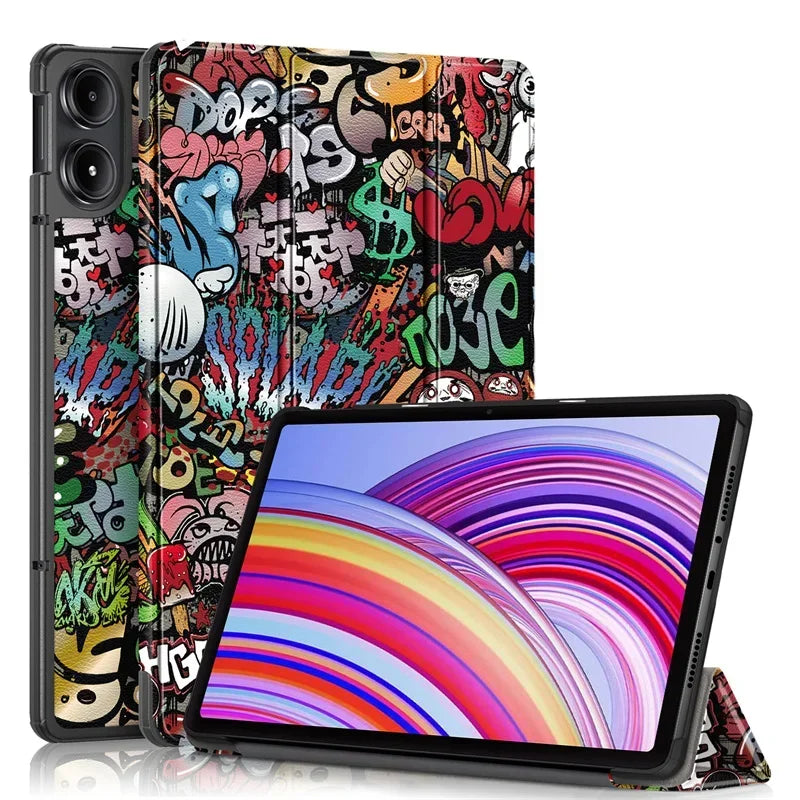 Magnetic Folding Stand Tablet Case for Xiaomi Poco Pad 12.1 / Redmi Pad Pro 2024