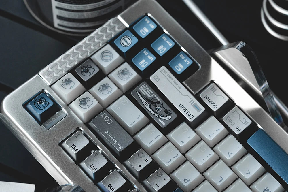 KPrepublic Frontier Overload Keycaps – Cherry Profile PBT, Backlit, 87/104/BM60/BM65/BM68