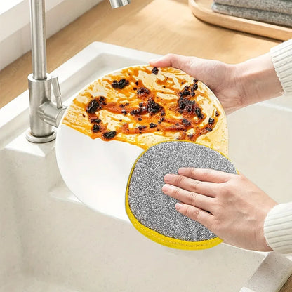 Dual-Sided Non-Scratch Kitchen Sponge Scrubber (10-Pack)