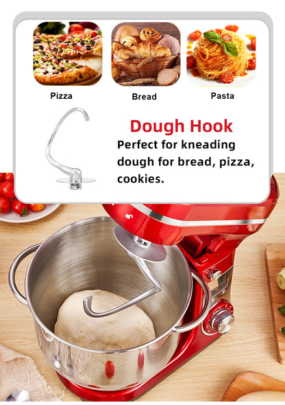 BioloMix Stand Mixer SM-1500 | 1500W | 7L Bowl | 8-Speed | EU 220V