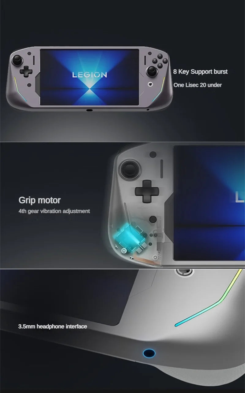 Lenovo Legion G9 2025 Wireless Gamepad | Hall Joystick 200K | USB-C Direct Connect | For Y700 4th Gen