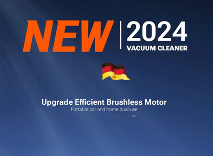 Cordless Car & Home Vacuum Cleaner – Strong Suction Portable Handheld Dust Blower