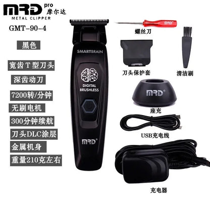 Molda MRD Brain Flower Main Push Oil Head electric hair clipper for professional barbering and hair cutting in salons.