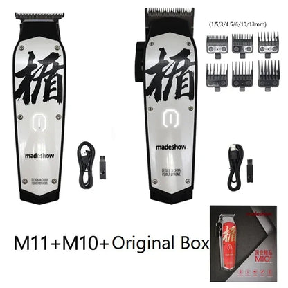 Madeshow M10 Professional Cordless Hair Clipper & Beard Trimmer