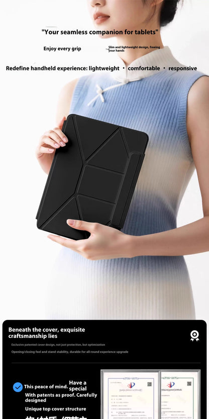 Smart Folio iPad Case | Magnetic | iPad 10th–11th, Air 11/13, Pro 11/12.9/13, Mini 6/7 | 4 Colors