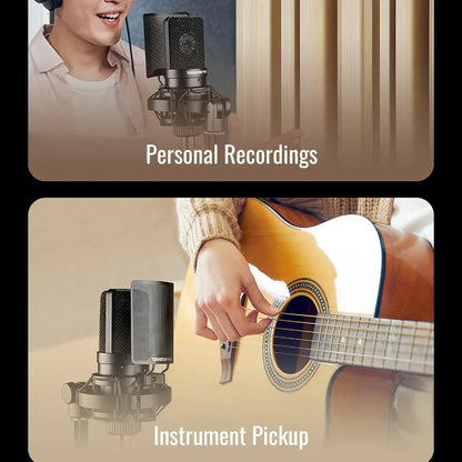 TAKSTAR SM-8B (2nd Gen) XLR Condenser Microphone – Studio Mic for Podcasting, Streaming & YouTube