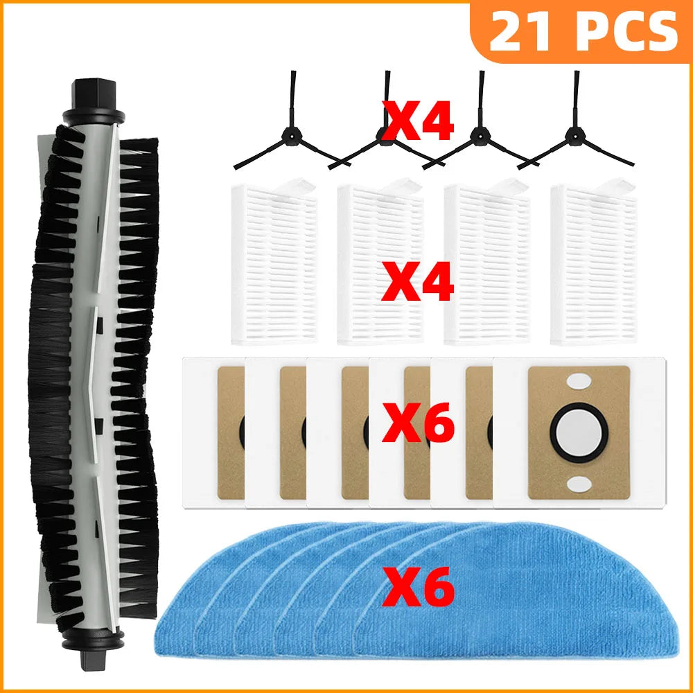 iLife A30 Pro Robot Vacuum Spare Parts – Brush, Filter, Mop & Dust Bag