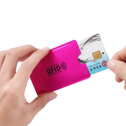 RFID Blocking Card Sleeve Protectors – 5 Pack