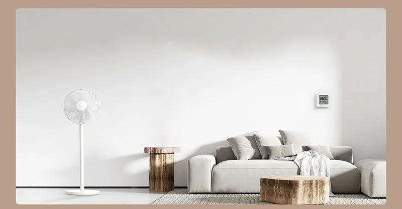 Xiaomi MIJIA Floor Fan — 7 Blade, 90° Wide-Angle Oscillation, Mi Home APP Control, Wired