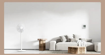 Xiaomi MIJIA Floor Fan — 7 Blade, 90° Wide-Angle Oscillation, Mi Home APP Control, Wired