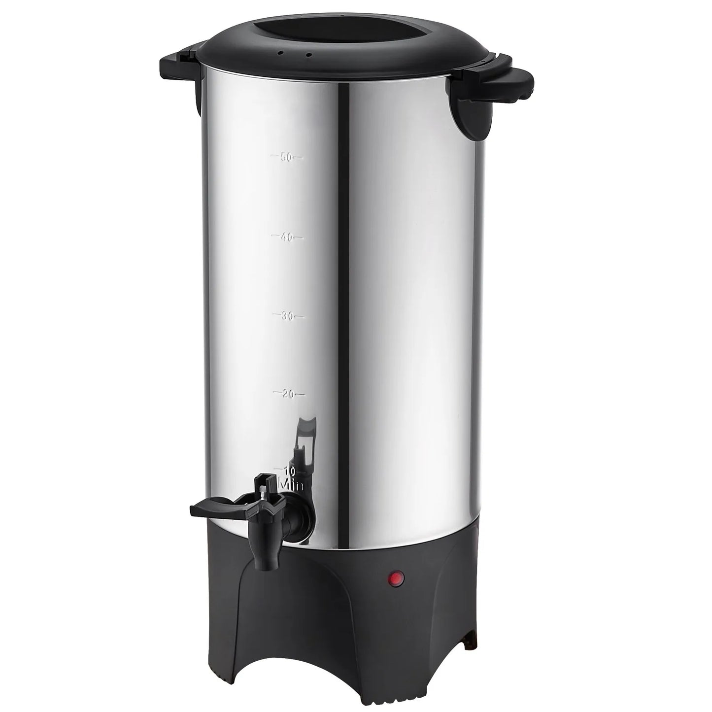 SucceBuy 50-Cup Commercial Coffee Urn – 1000W Stainless Steel Large Dispenser