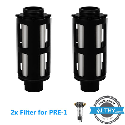 ALTHY Central Prefilter Backwash Replacement Filter — PRE1/PRE2/PRE3/PRE4/AUTO2, Stainless Steel Mesh