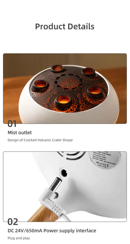 Jellyfish Aroma Humidifier & Aromatherapy Diffuser – Ultrasonic Essential Oil Mist with Remote Control