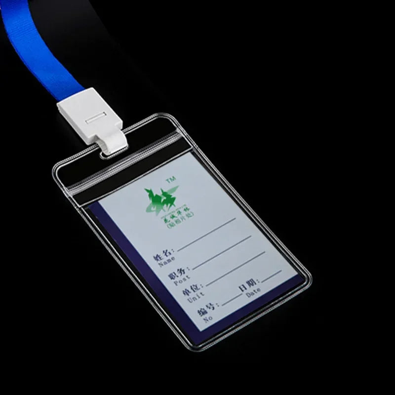 Waterproof Transparent Plastic Card Sleeve Protectors
