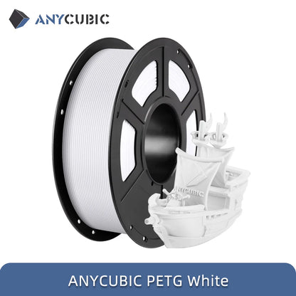 ANYCUBIC PETG / PLA 3D Printer Filament – 3KG, 1.75mm, For Kobra FDM Printers, Toy & Model Printing