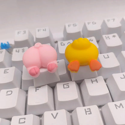 Cat Paw Butt Key Cap Animal Keycaps For Mechanical Gaming Keyboard Custom ESC Keycap Cherry Mx Switch For PC Gift For Birthday
