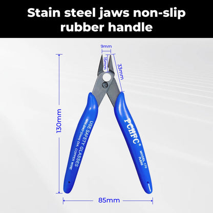 PLATO 170 Diagonal Pliers – Side Cutting Nippers Wire Cutter for 3D Printing (2/5/10 PCS)