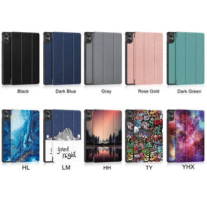 Fashion Print Magnetic Smart Stand PU Leather Case for Xiaomi Poco Pad M1 12.1" 2025