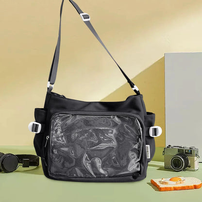 Japanese Ita Bag with Clear Window – Anime Shoulder Bag